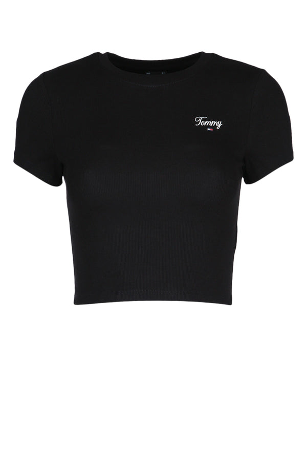 Tommy Hilfiger Jeans Transitional Cotton / In-Conversion (95%) t-shirt in black