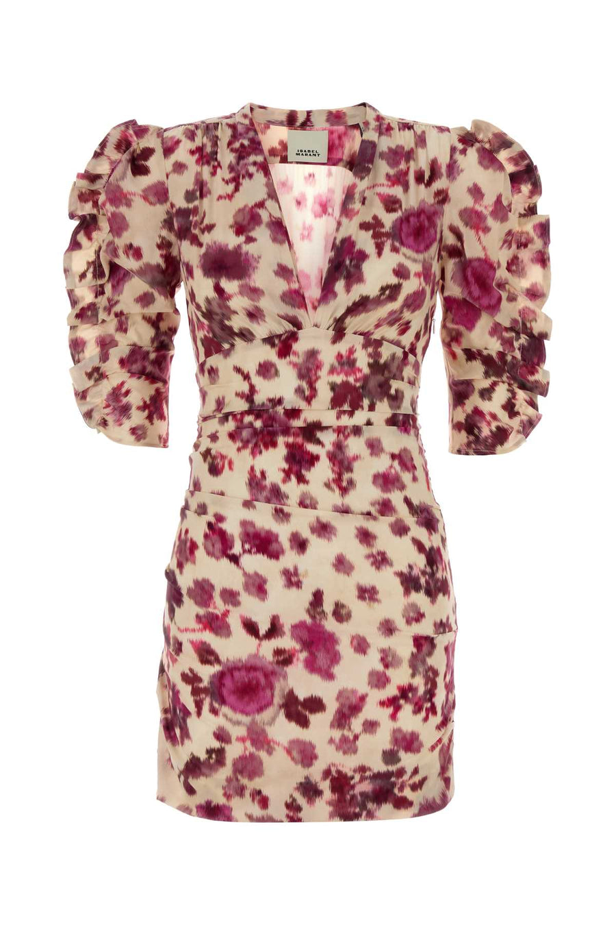 Isabel Marant 91% Silk dress in pink