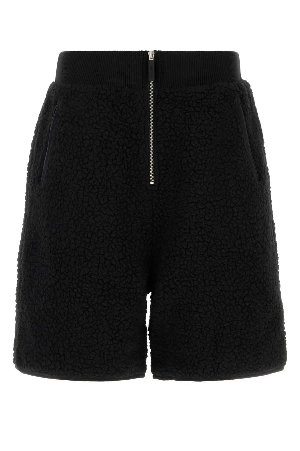 Black Teddy Bermuda Shorts