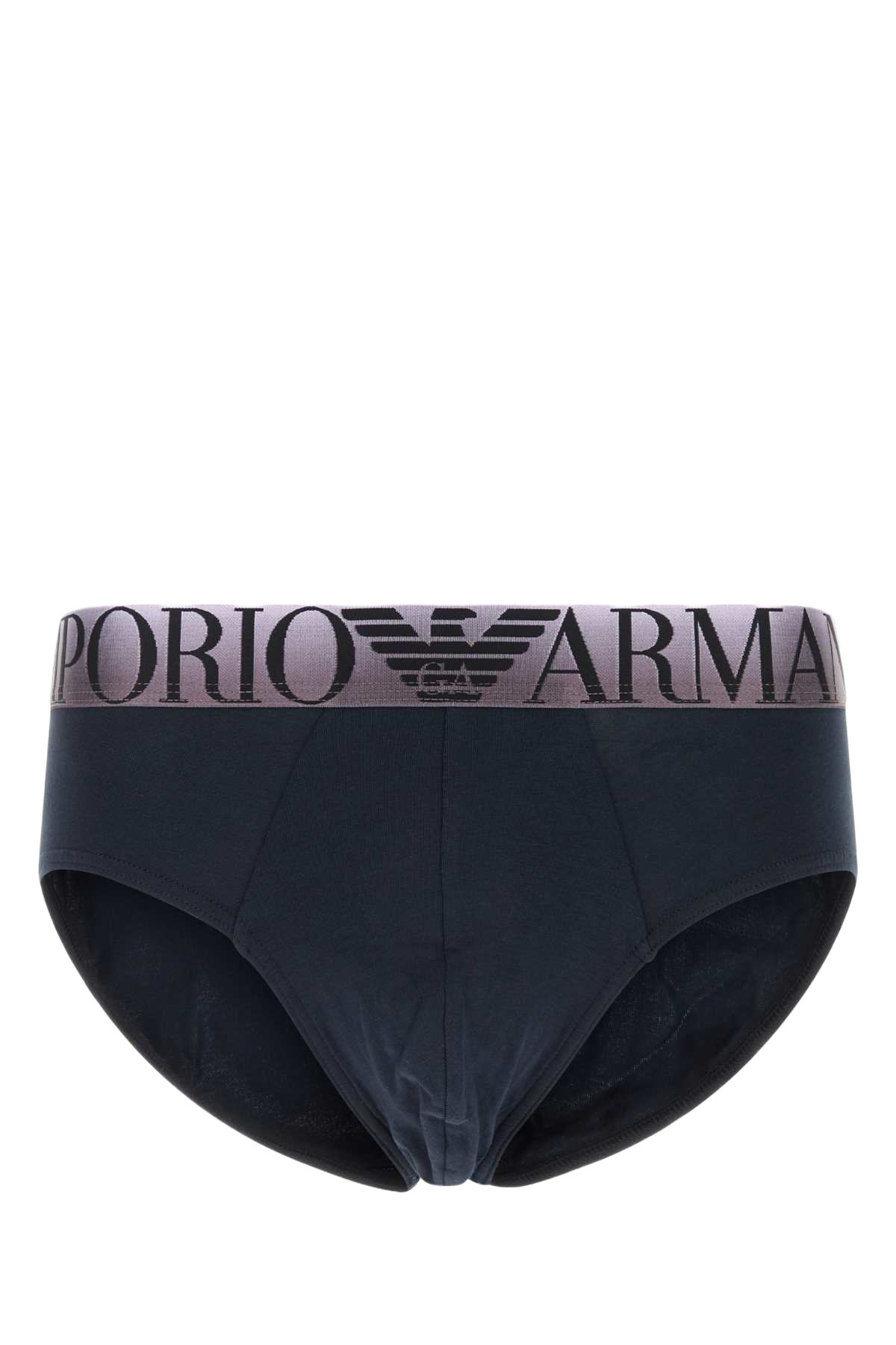 Midnight Blue Stretch Cotton Brief Ub102 Intimo