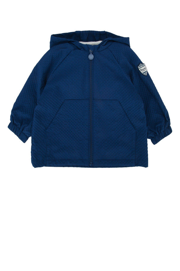 Bonpoint Lotus 100% recycled polyester jacket in blue