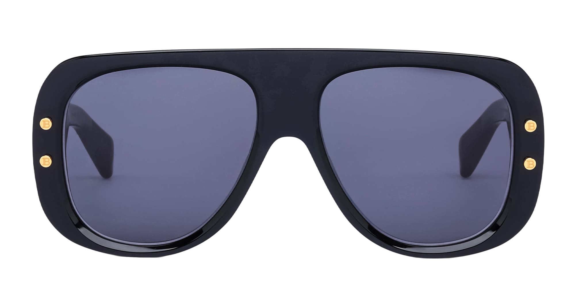 Pulse - Black 18k Gold Acetate Sunglasses