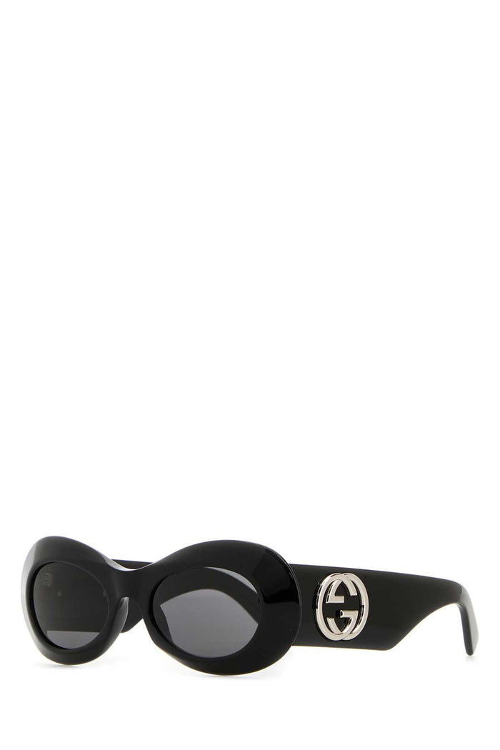 Black Acetate Sunglasses Blackblackgrey Exterior: Occhiali Da Sole