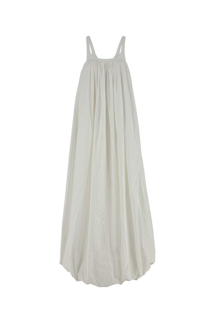 White Poplin Nora Dress Abiti