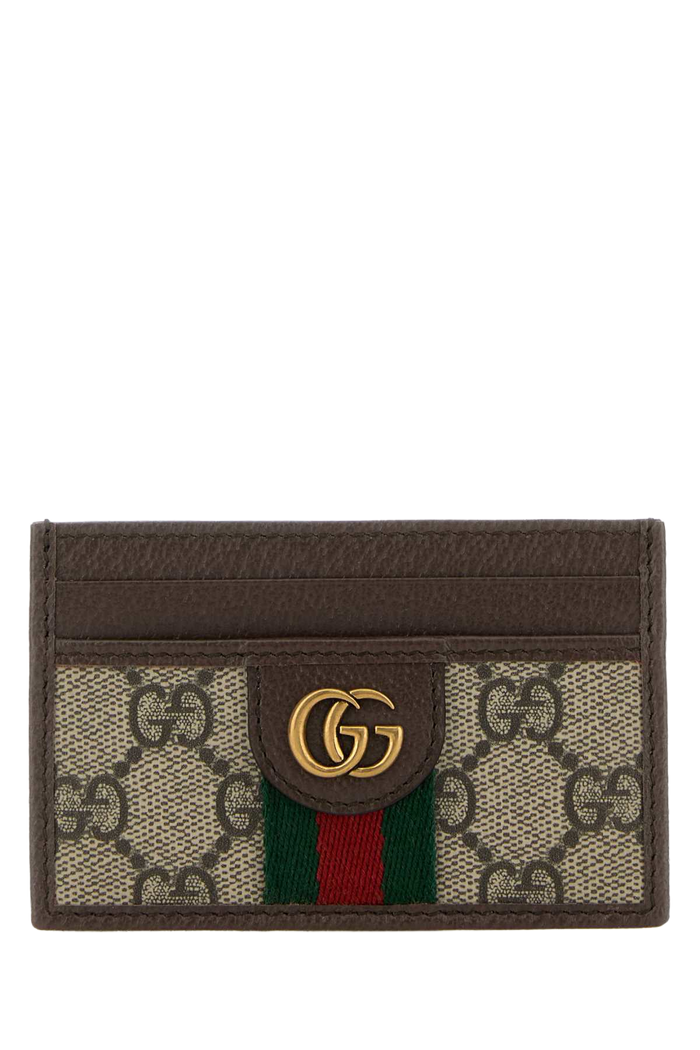 Printed Canvas Card Holder Oldbebnacerovrv T Polyurethane Polyamide Portafogli