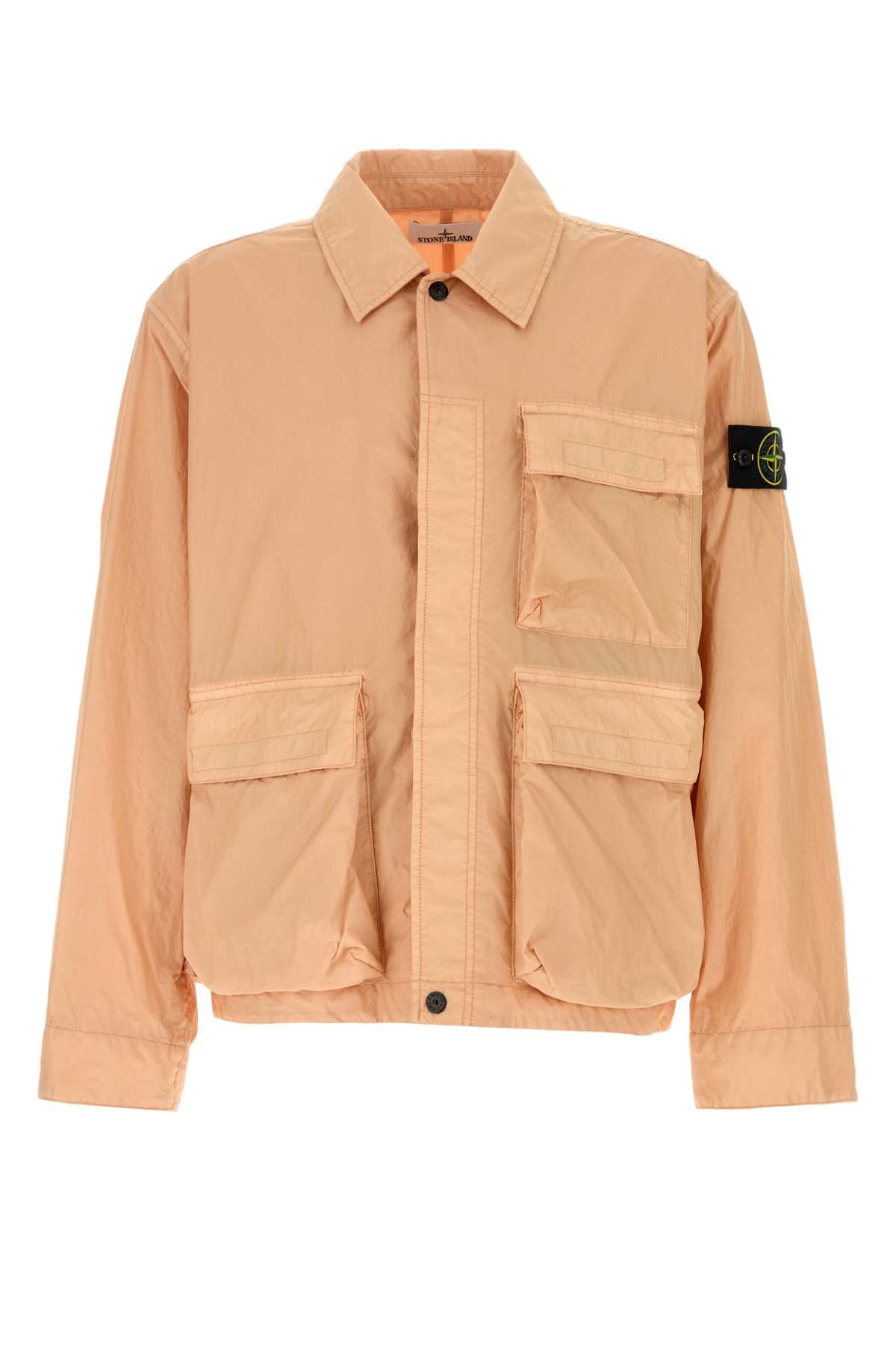 Salmon Nylon Jacket Plasterpink Giubbini