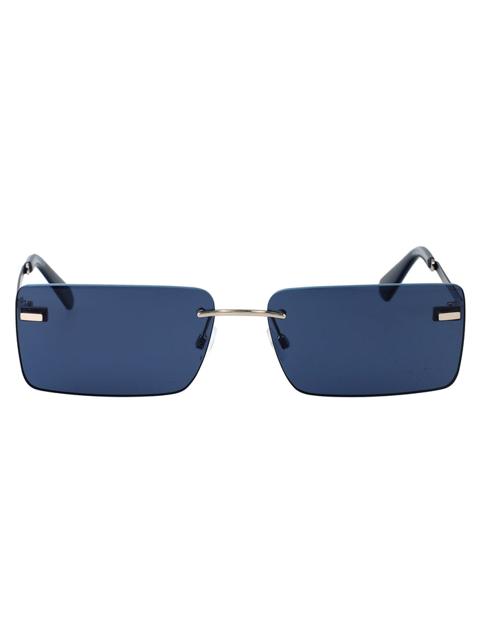 Ckj25206s 44 Blue Metal Sunglasses