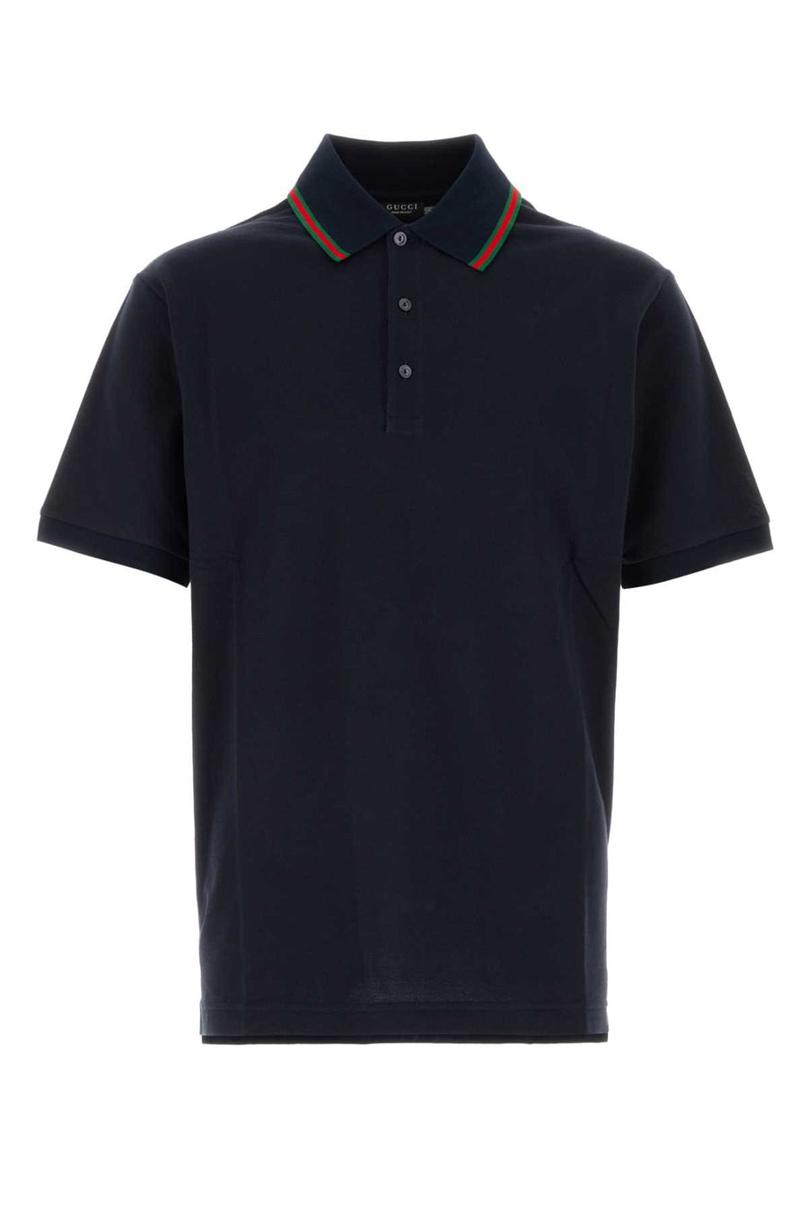 Gucci 100% Cotton polo shirt in navy