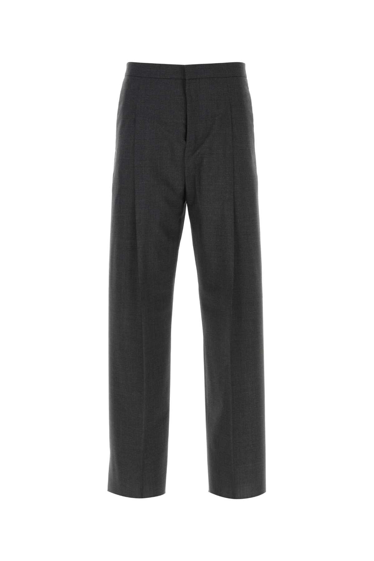 Dark Grey Wool Pant Darkgrey Exterior: Virgin Pantaloni