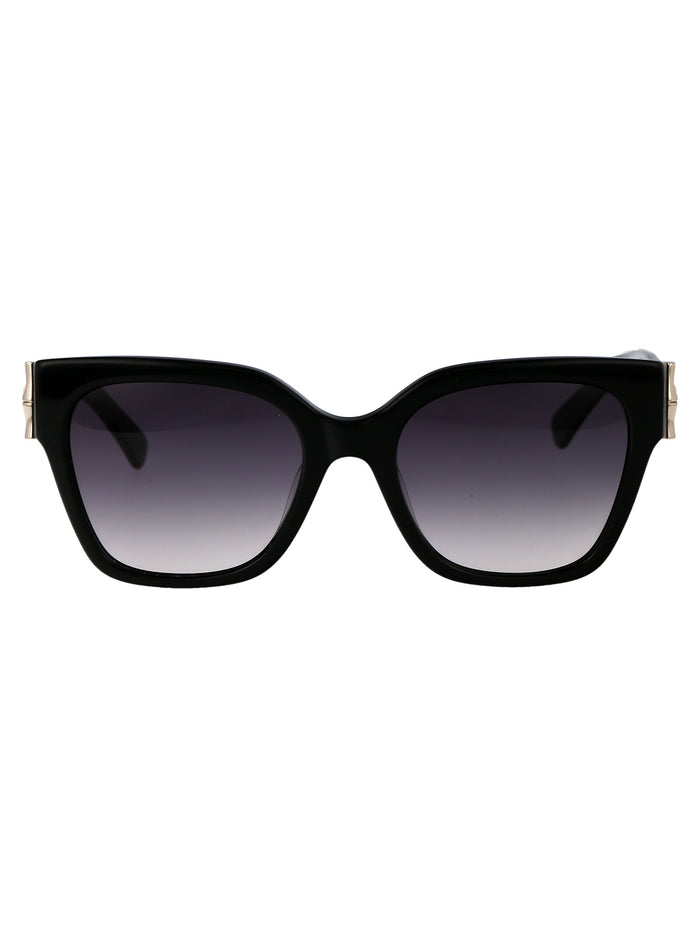 Lo732s 1 Black Acetate Sunglasses