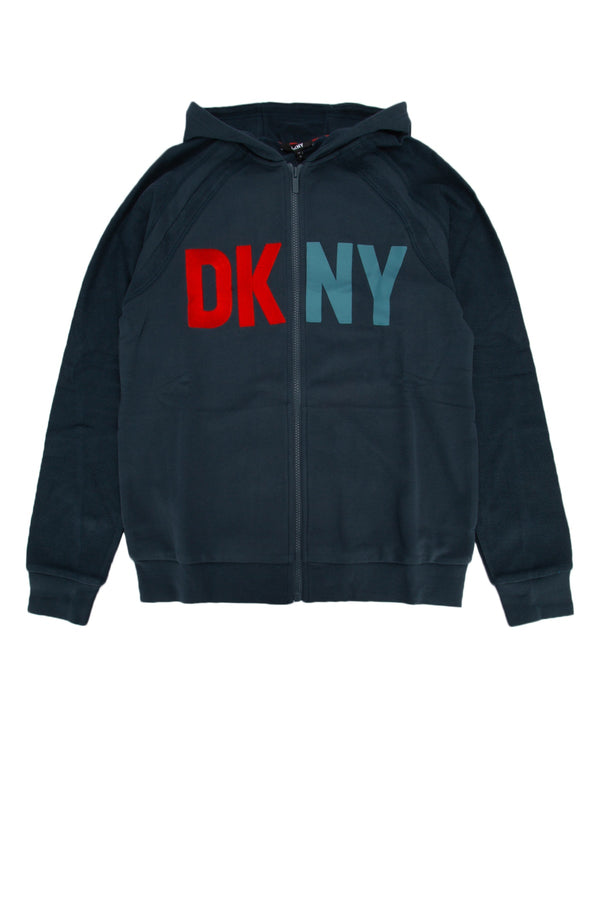 Dkny Junior 100% Cotton hoodie in navy