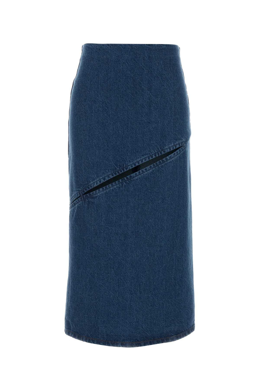 Jil Sander 100% Cotton skirt in blue