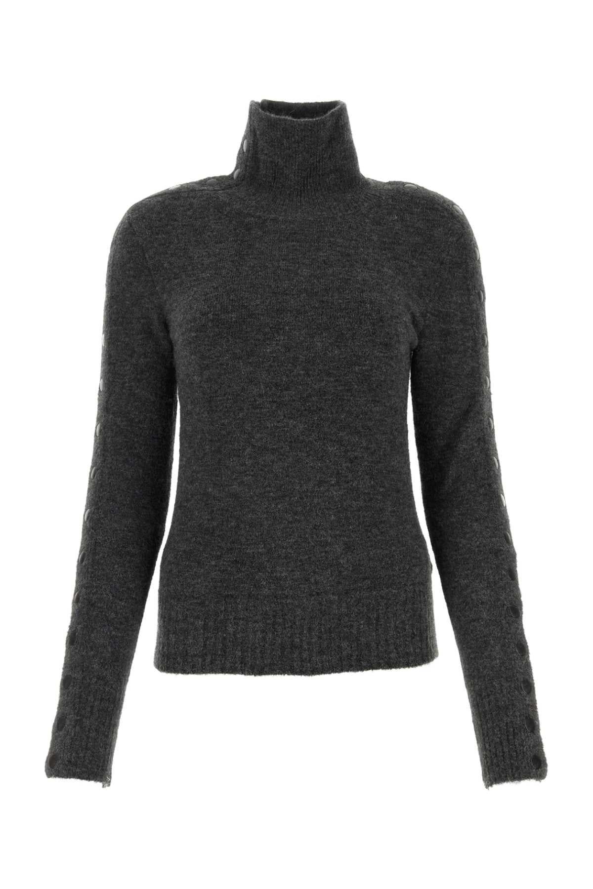 Anthracite Nylon Blend Malo Sweater Maglieria