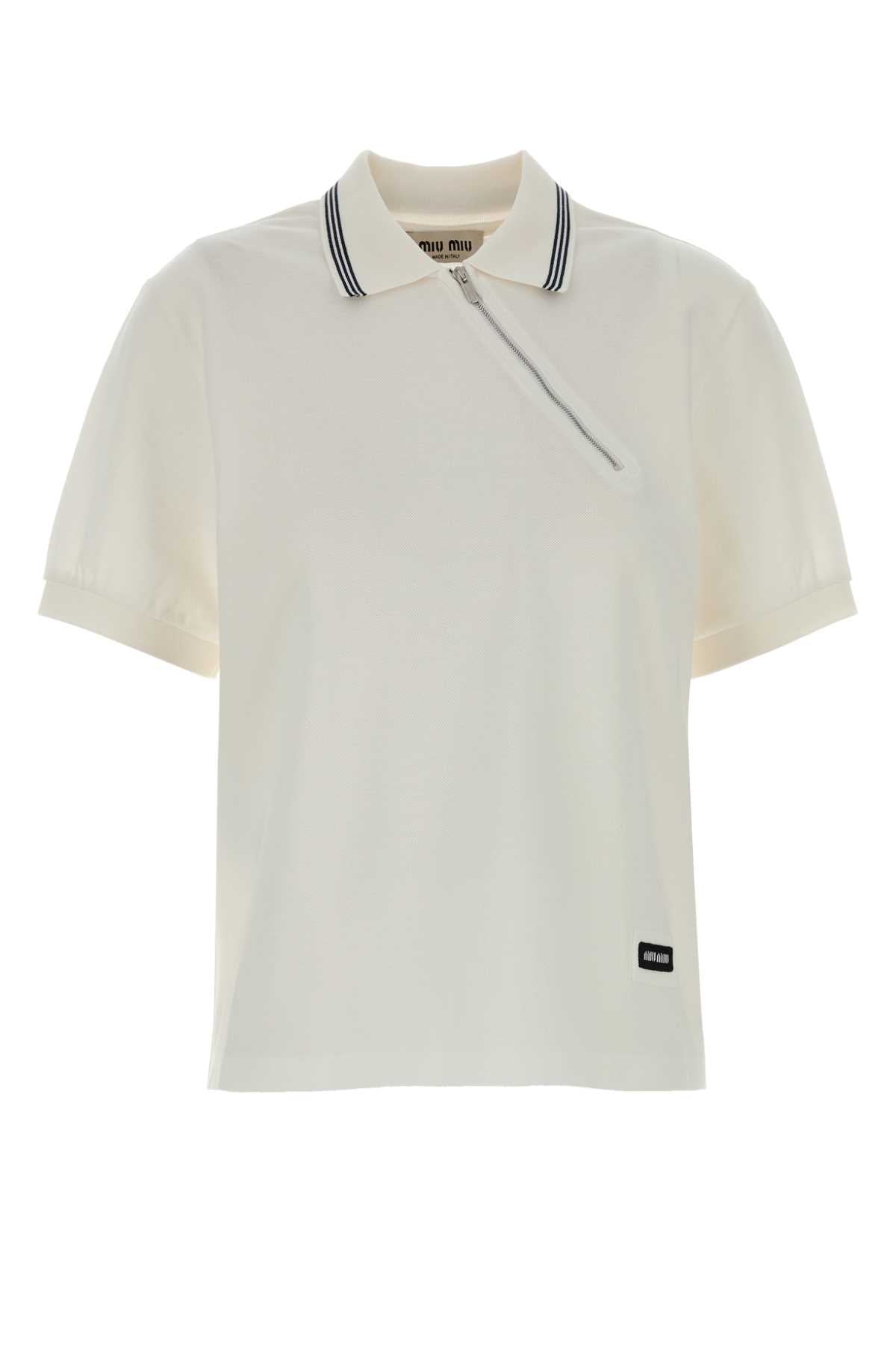 Bianco Exterior: Cotton Polo