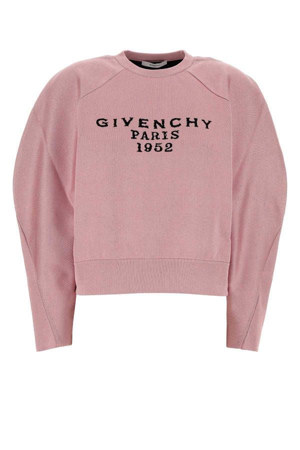 Givenchy Neck 42% Viscose 36% Wool 14% Polyester 6% Nylon 2% Elastane sweater in pink