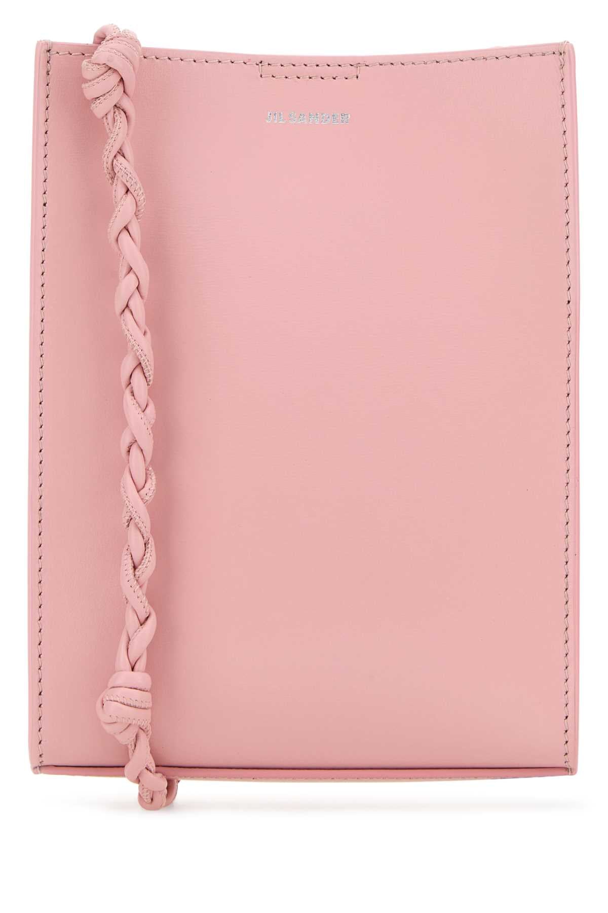 Pink Leather Small Tangle Shoulder Bag Neonrose Borse A Tracolla