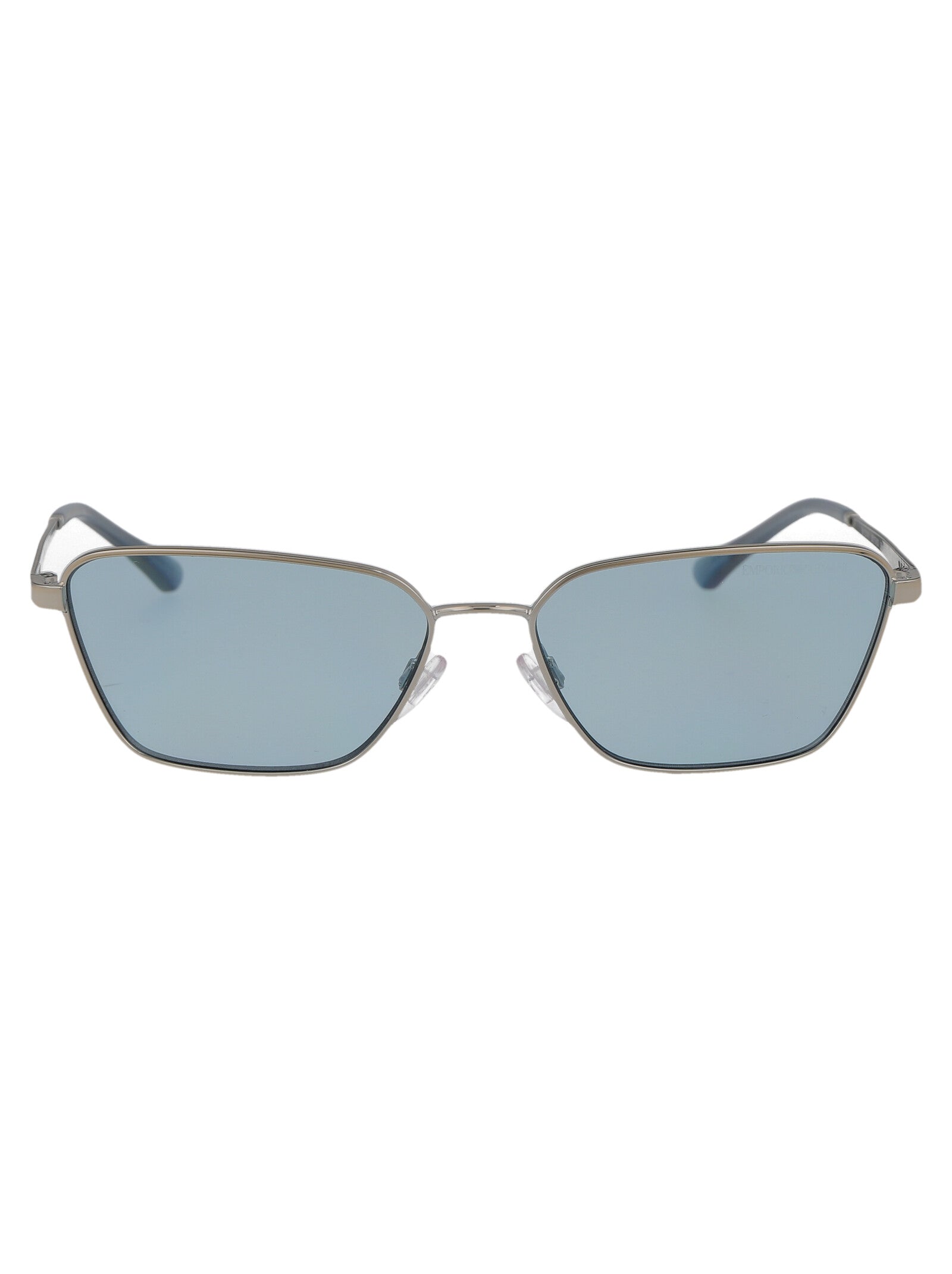0ea2141 301580 Shiny Silver Metal Sunglasses