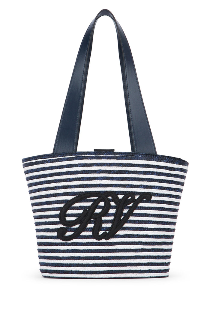 Rv Straw Panier Small Bluchiaro Borse A Mano