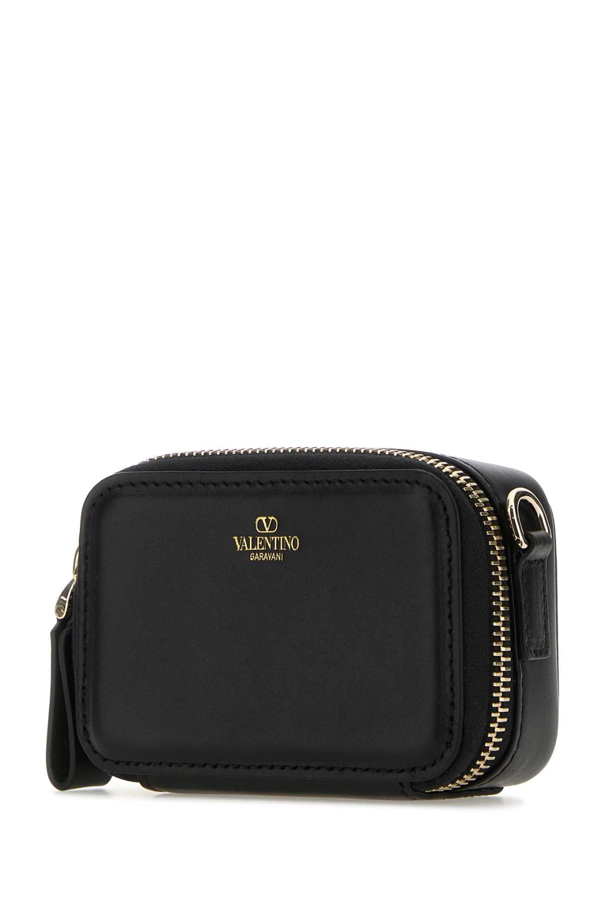 Black Leather Wallet Nero Exterior: Portafogli