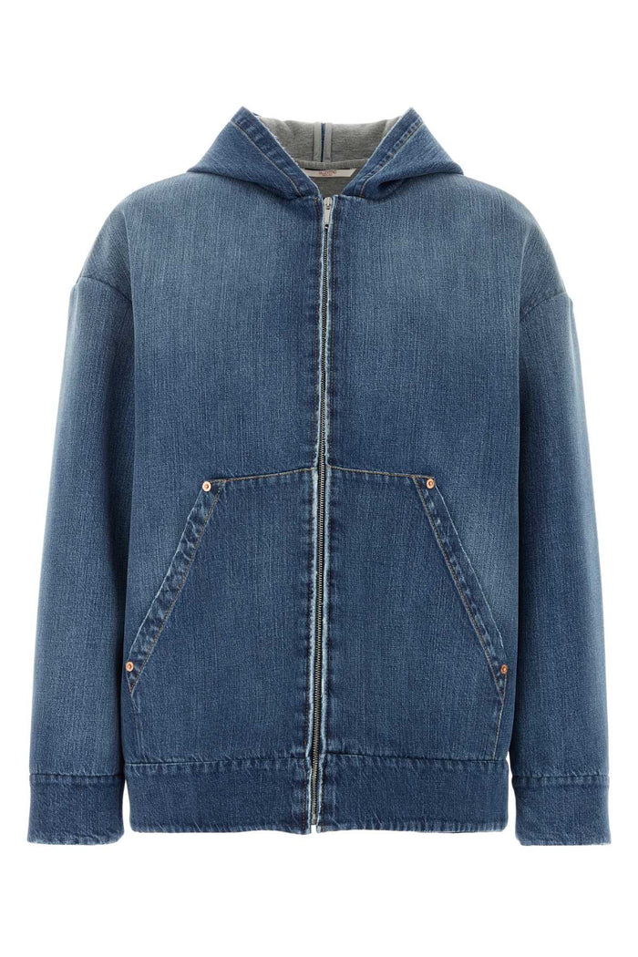 Denim Jacket Mediumbluedenim Giubbini