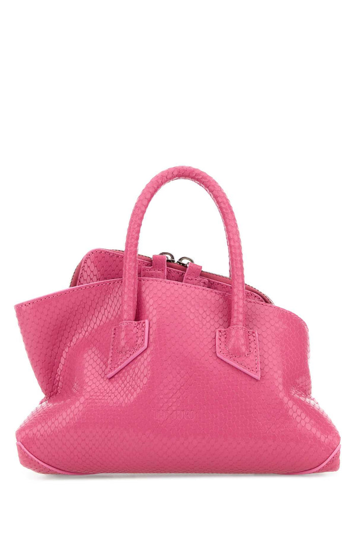 Fuchsia Leather Mini La Passeggiata Handbag Borse A Mano