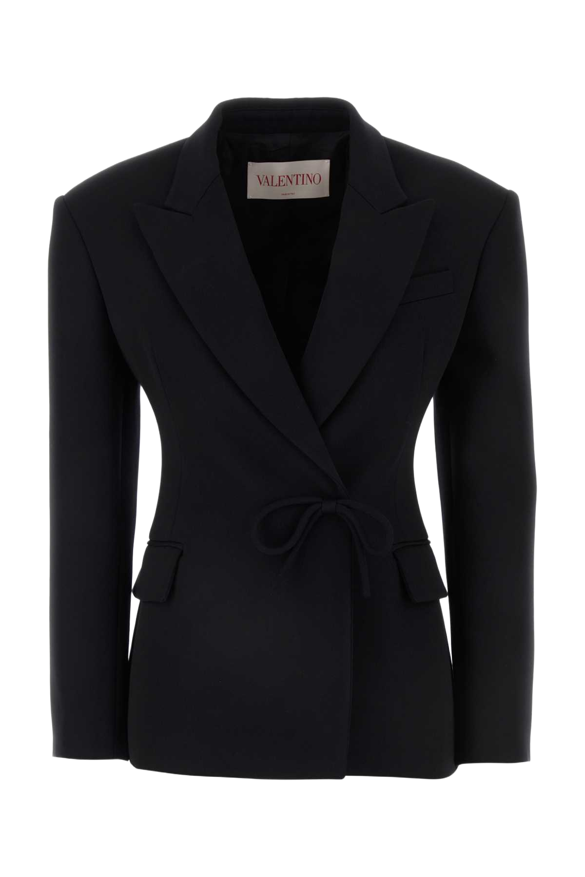 Black Wool Blazer Nero Giacche E Gilet