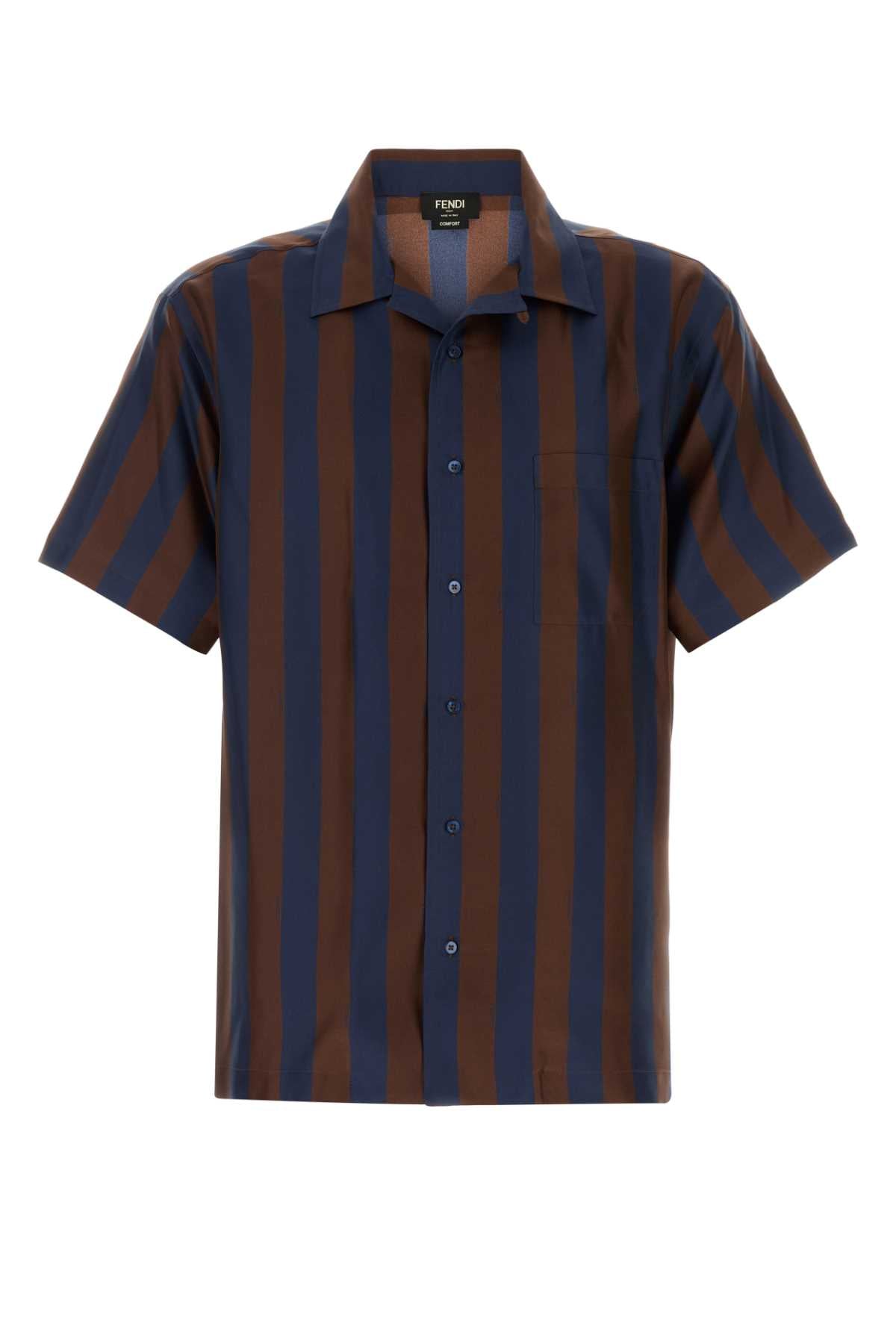 Navy/wine Exterior: Silk Camicie