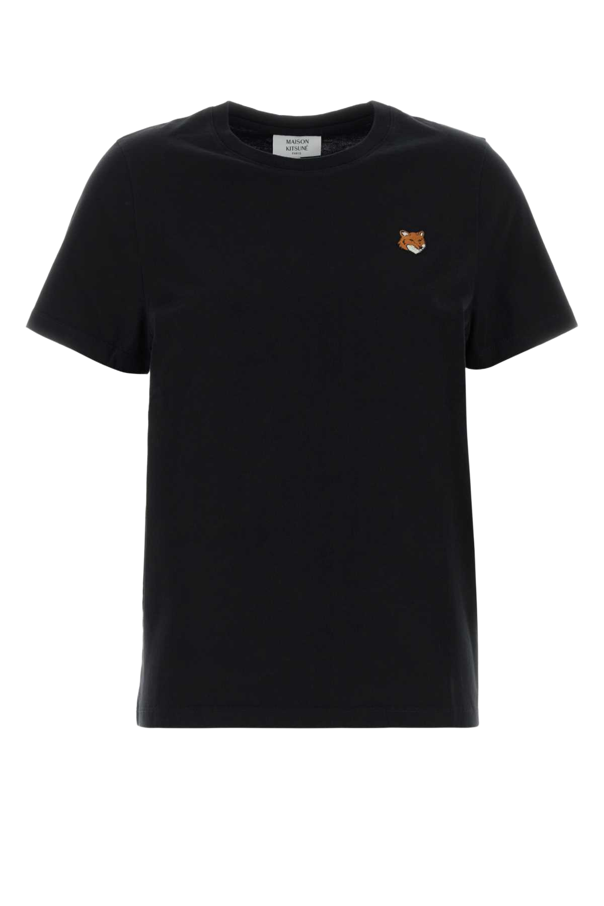 Black Cotton T-Shirt Exterior