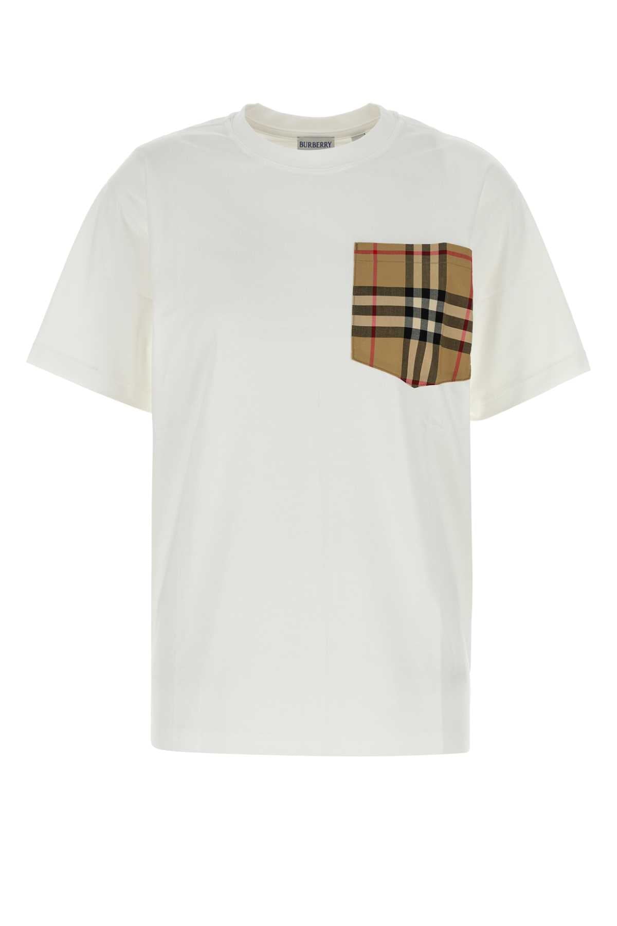 White Cotton T-shirt