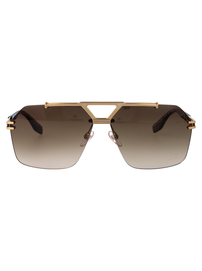 Marc 837-S 06j Gold Havana Titanium Sunglasses