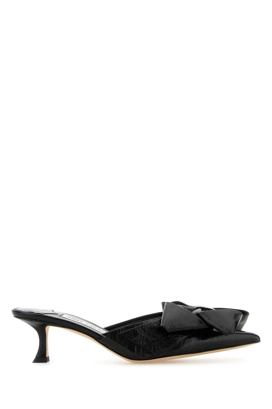 Jimmy Choo Mule Exterior: 100% Leather mule in black