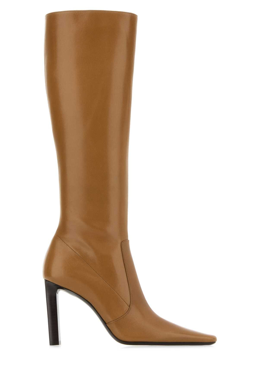 Saint Laurent Sanson Exterior: 100% Calf; Interior: 100% Leather; Sole: Leather boot in camel