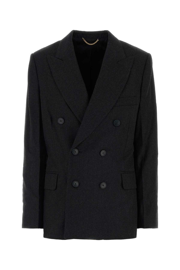 Darkgreymelange Giacche E Gilet