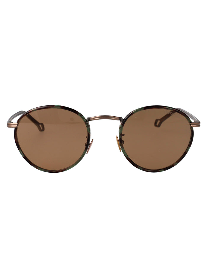 0ar6163j Matte Bronze Metal Sunglasses