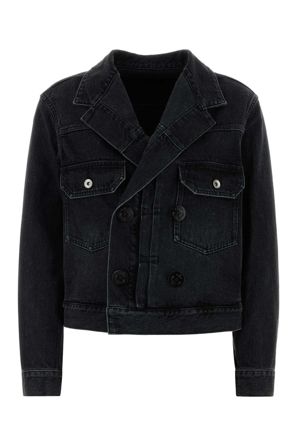 Sacai Jacket 100% Cotton jacket in black