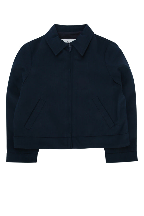 Bonpoint Logan 100% wool jacket in navy