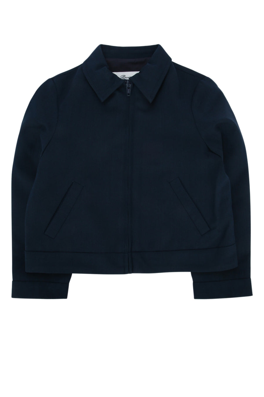 Bonpoint Logan 100% wool jacket in navy