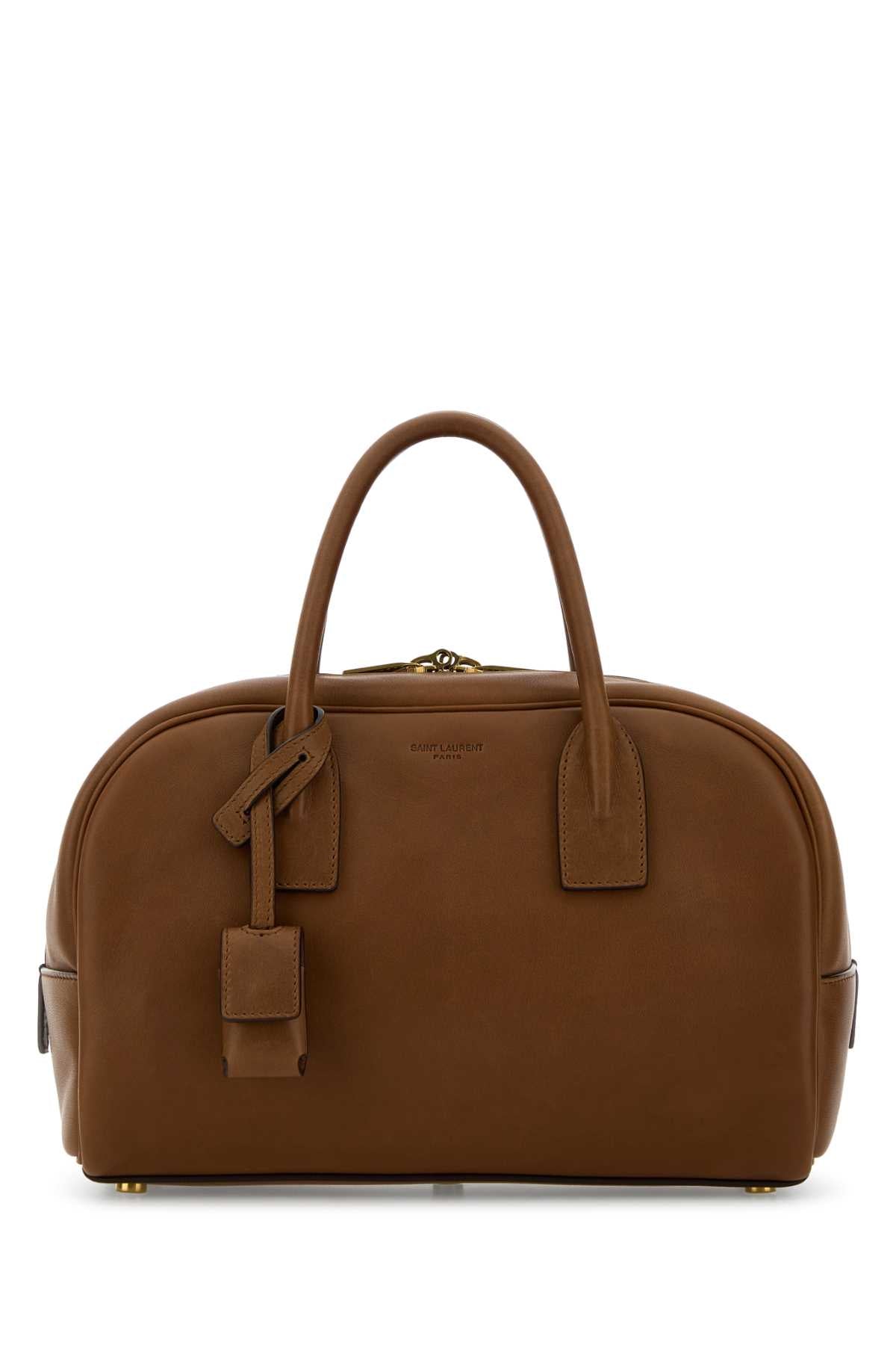 Caramel Leather Handbag Toastedbrown Borse A Mano