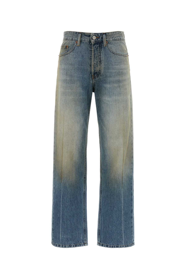 MM6 Maison Margiela Pockets 100% Cotton jeans in blue