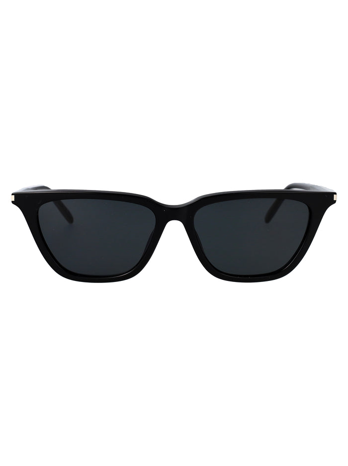 Sl 889 Sulpice Thin Black-black-black Acetate Sunglasses