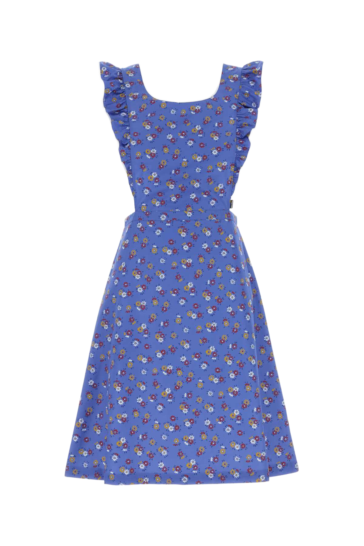 Printed Poplin Dress Pervincarubino Abiti