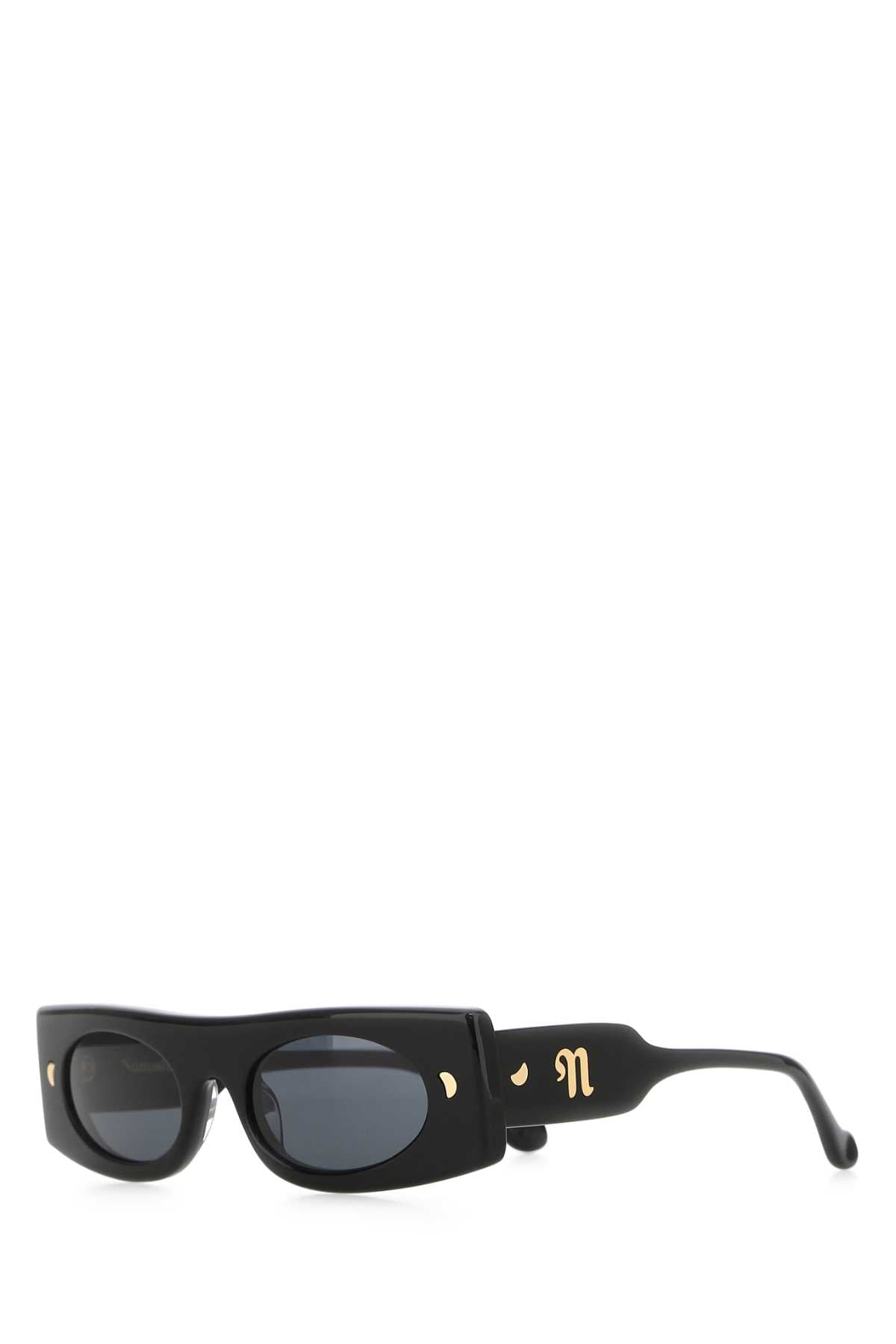 Black Bio Acetate Ruthie Sunglasses Exterior: Occhiali Da Sole