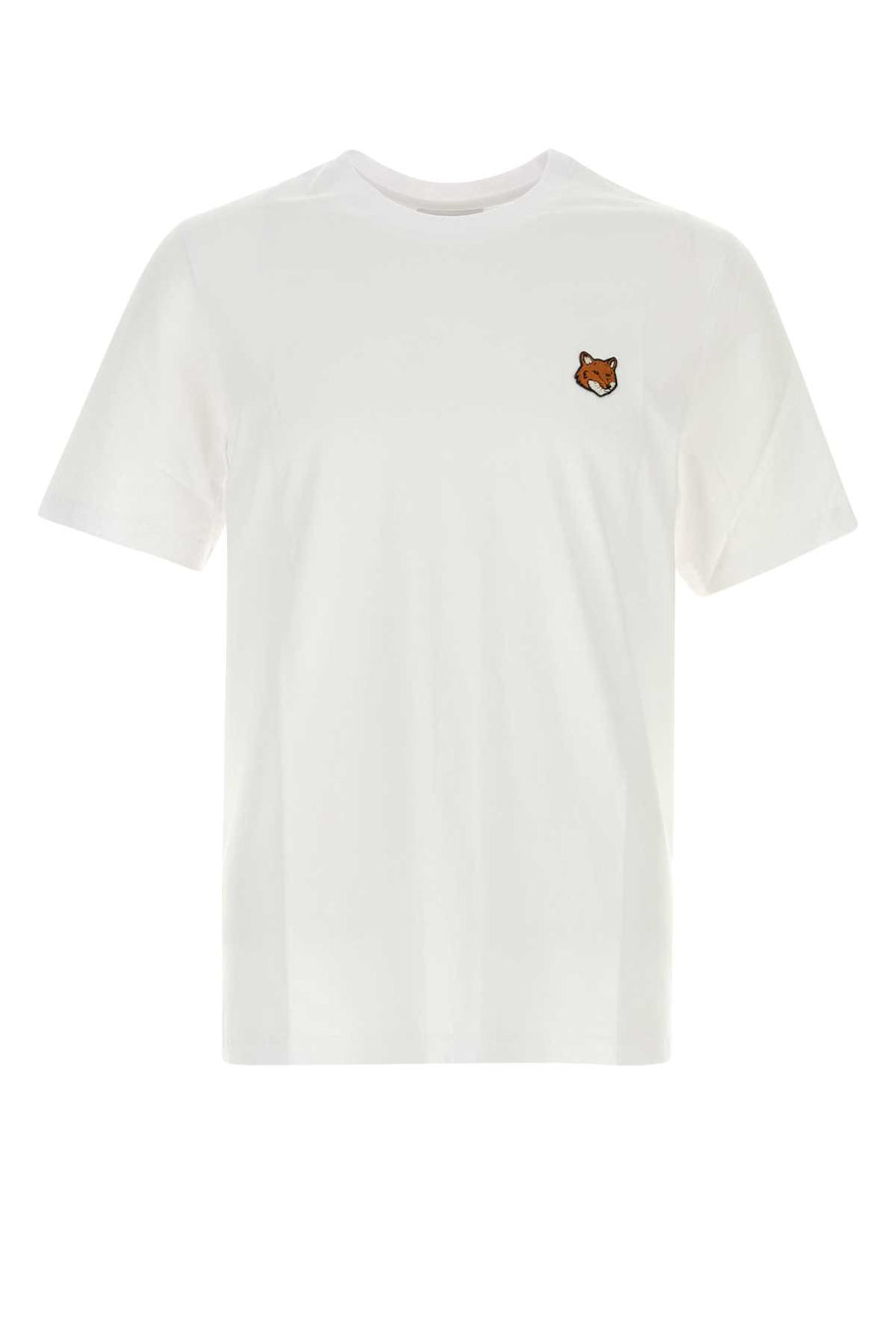 Maison Kitsune 100% Cotton t-shirt in white