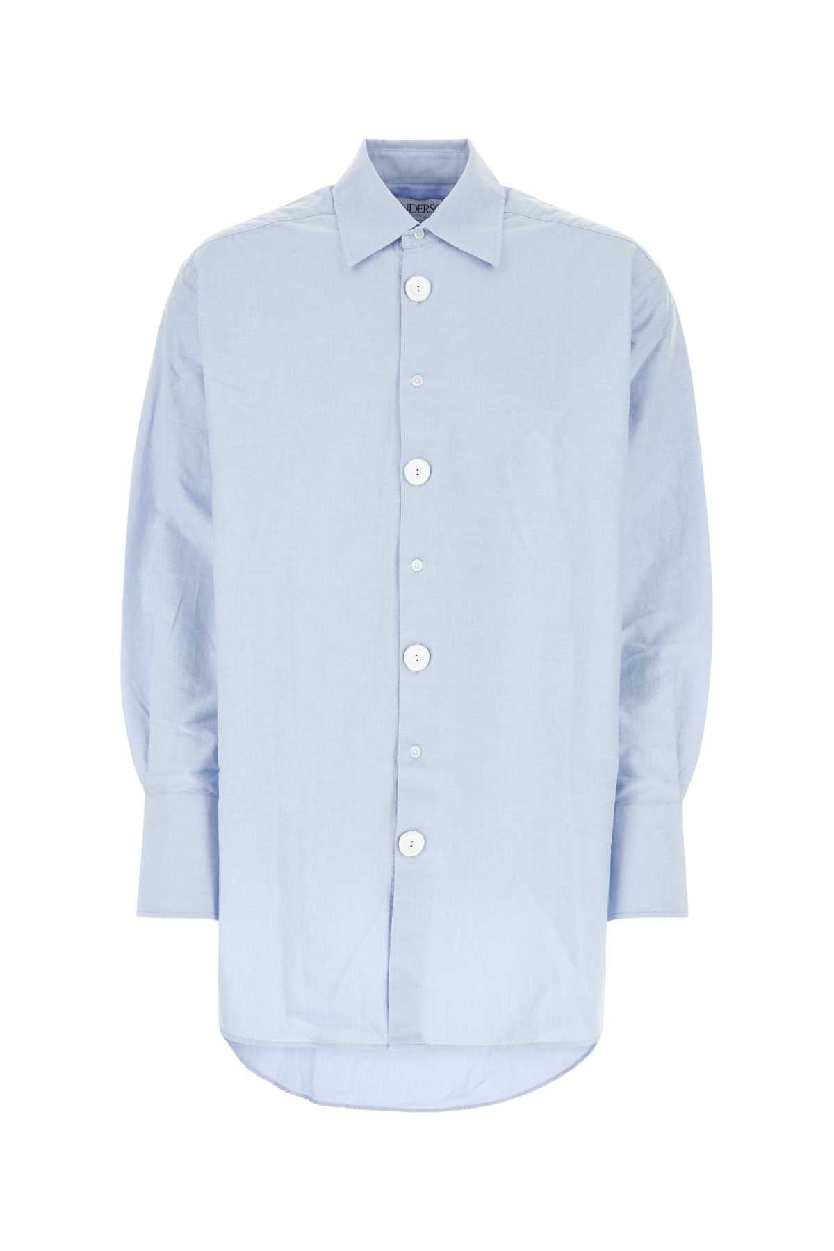 Light Blue Oxford Oversize Shirt Lightblue Exterior: Cotton Camicie