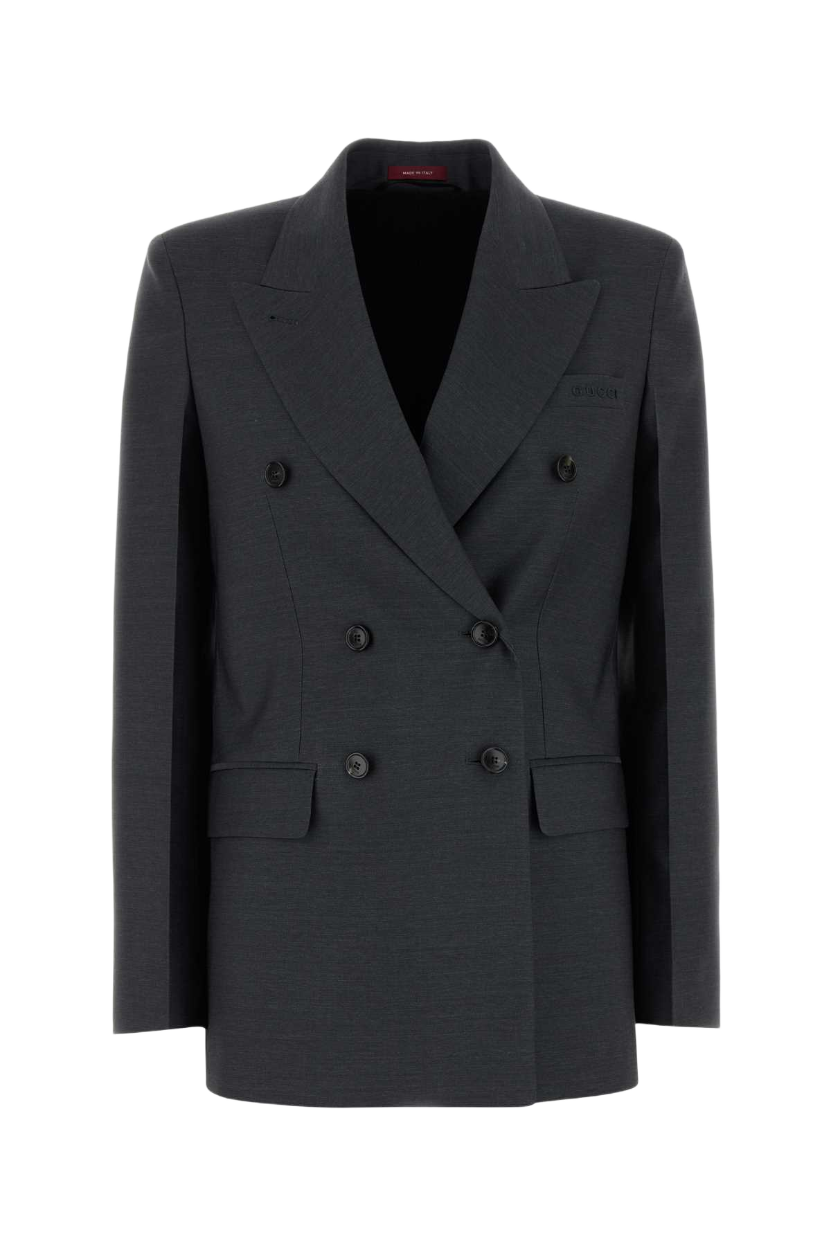 Graphite Wool Blazer Mediumgrey Giacche E Gilet