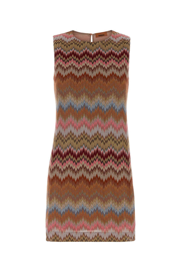 Missoni Corto 100% Viscose dress in multicolor