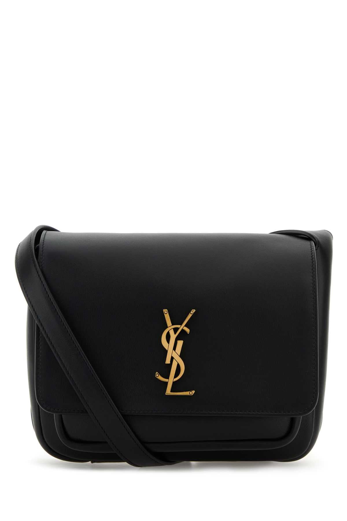 Black Leather Niki Crossbody Bag Nero Borse A Tracolla