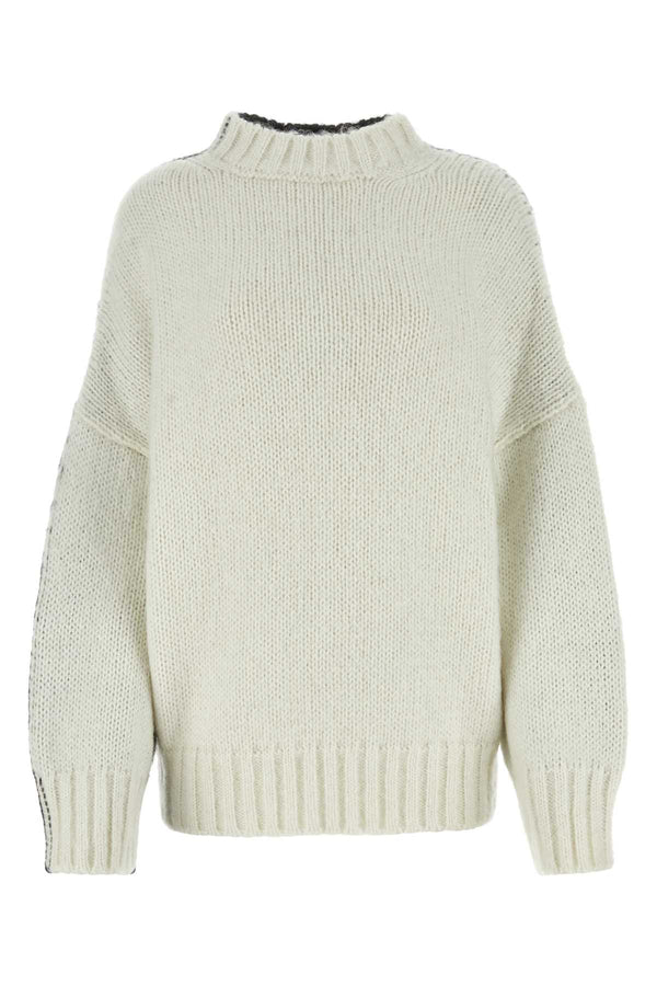 JW Anderson 35% Acrylic sweater in white