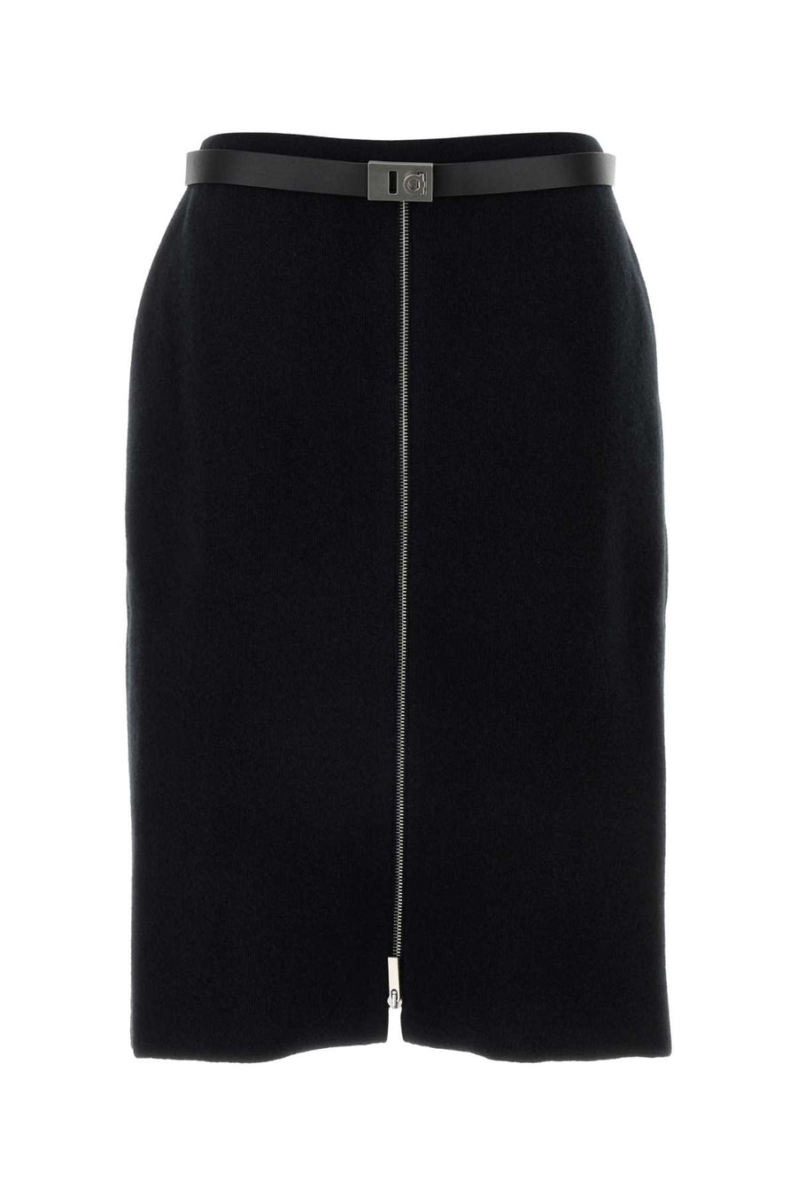 Ferragamo 49% Virgin wool skirt in black