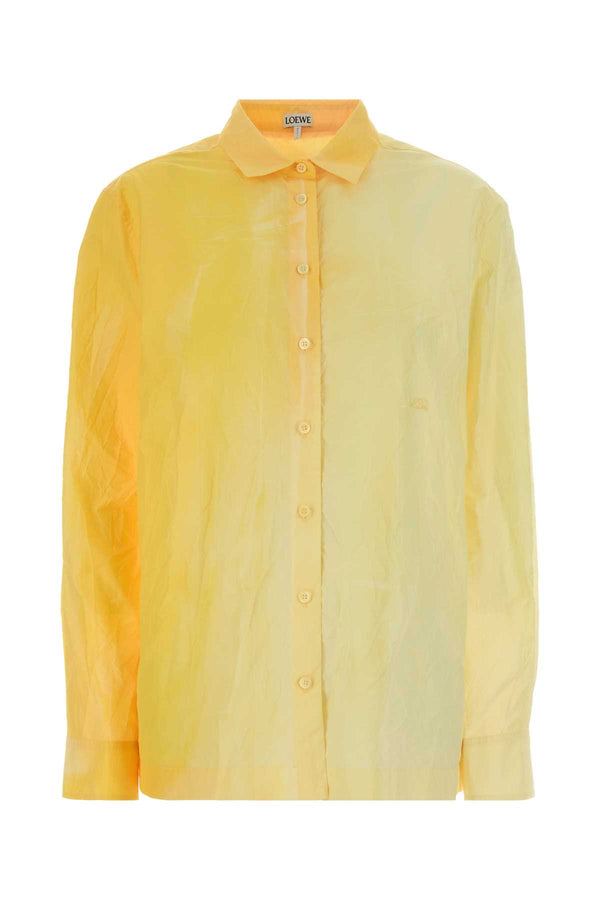 Loewe 53% Cotton shirt in yellow